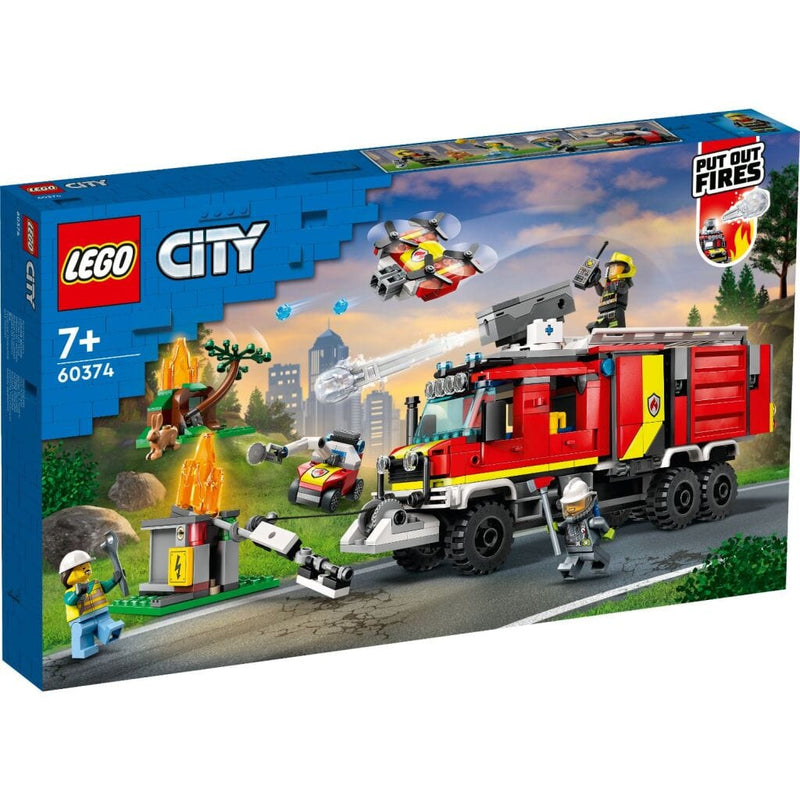 Laad de afbeelding in de Gallery-viewer, Lego City 60374 Brandweerwagen
