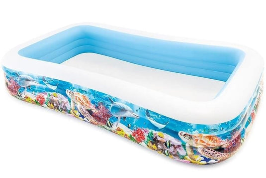 Intex Groot Opblaaszwembad 'Tropical Reef'