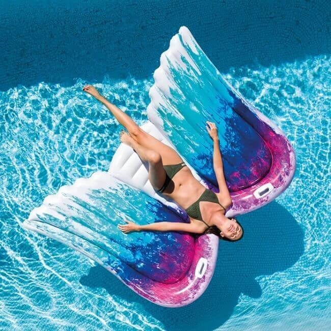 Laad de afbeelding in de Gallery-viewer, Intex Angel Wings Luchtbed
