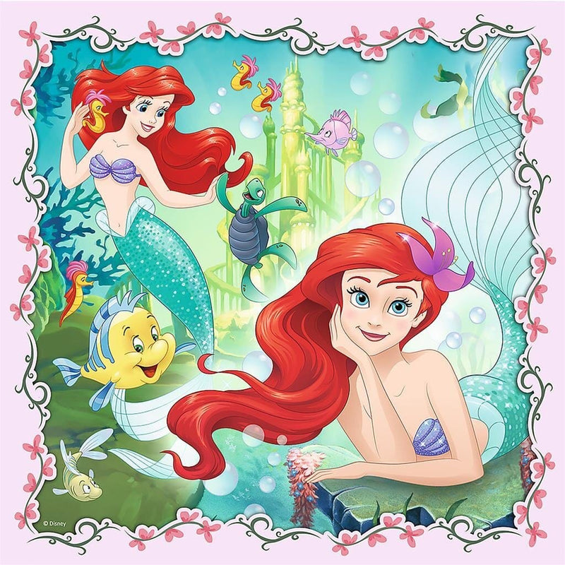 Laad de afbeelding in de Gallery-viewer, Trefl 3In1 Puzzel Disney Princess 20-50 Stukjes
