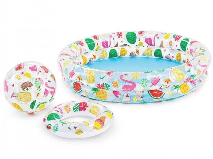 Laad de afbeelding in de Gallery-viewer, Intex Just So Fruity Zwembadset
