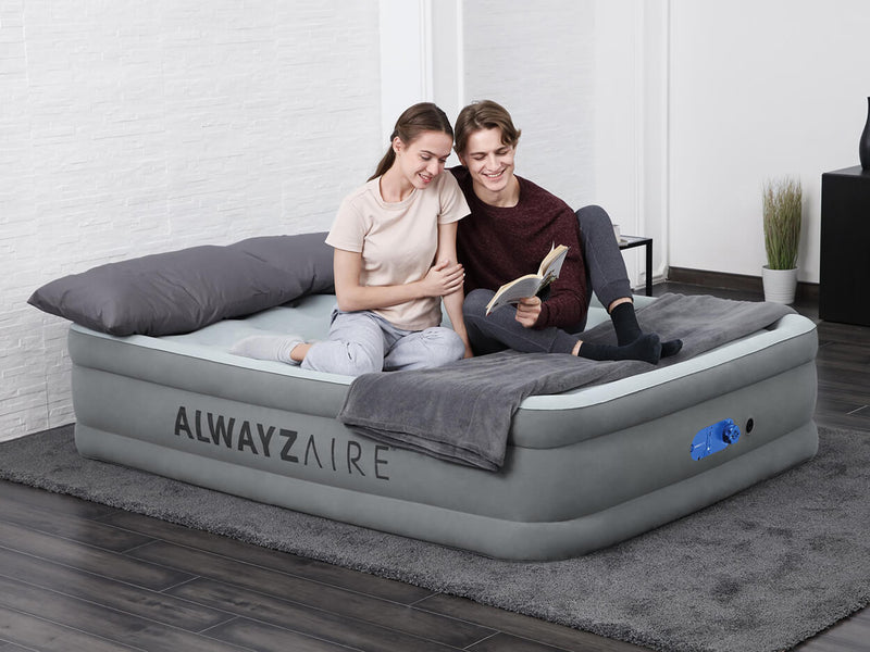 Laad de afbeelding in de Gallery-viewer, Bestway Alwayzaire 46 Cm Luchtbed - Tweepersoons
