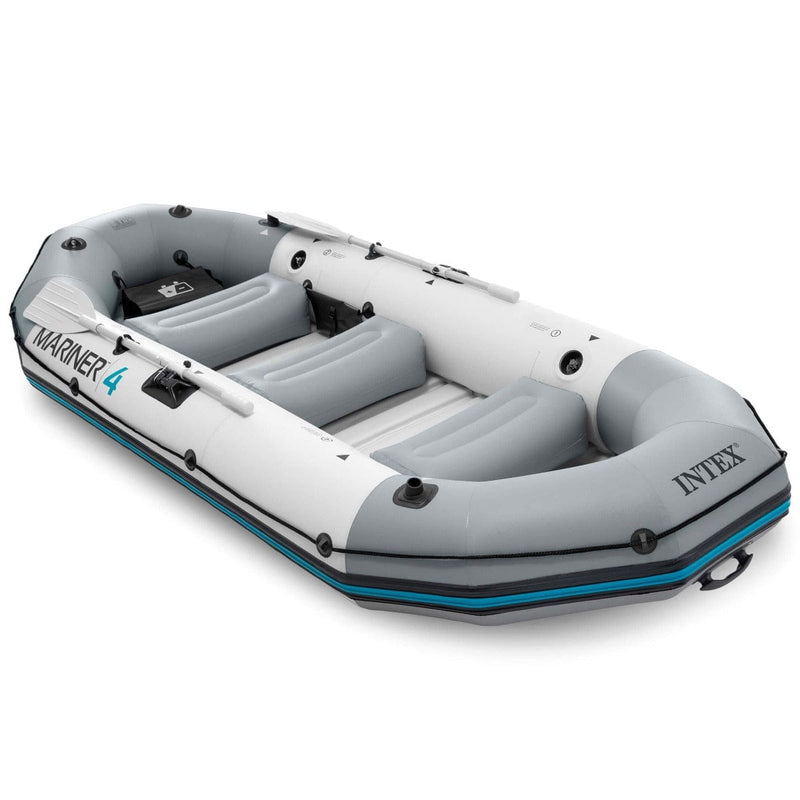Laad de afbeelding in de Gallery-viewer, Intex Mariner 4 Set - Vierpersoons Opblaasboot
