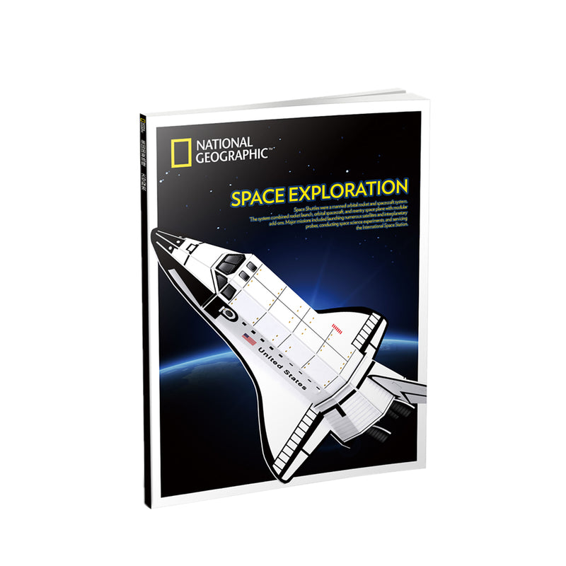 Laad de afbeelding in de Gallery-viewer, Cubic Fun National Geographic 3D Puzzel Space Exploration 65 Stukjes
