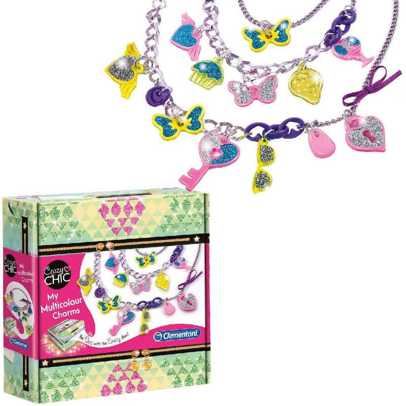 Laad de afbeelding in de Gallery-viewer, Clementoni Crazy Chic My Multicolour Charms
