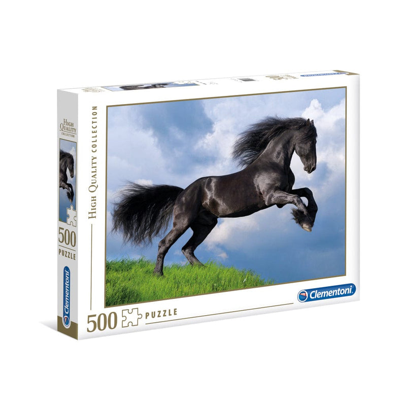 Laad de afbeelding in de Gallery-viewer, Clementoni High Quality Collection Puzzel Fries Paard 500 Stukjes
