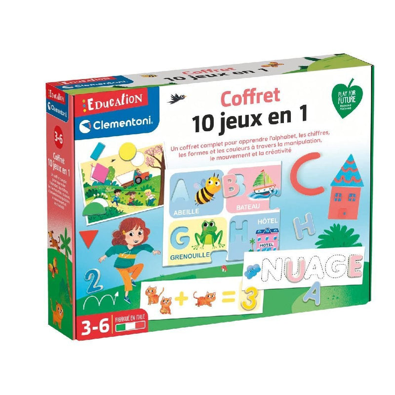 Laad de afbeelding in de Gallery-viewer, Clementoni Education 10In1 Spellen
