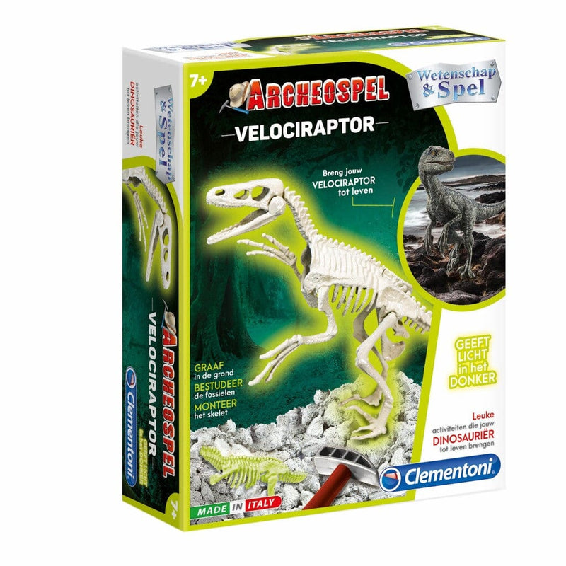 Laad de afbeelding in de Gallery-viewer, Clementoni Archeospel Velociraptor
