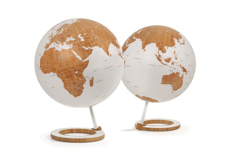 Laad de afbeelding in de Gallery-viewer, Atmosphere Nr-0324Bmbm-Gb Globe Bamboo 25Cm Diameter Bamboe / Metaal
