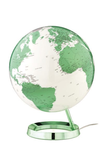 Laad de afbeelding in de Gallery-viewer, Atmosphere Nr-0331F7N4-Gb Globe Bright Hot Green 30Cm Diameter Kunststof Voet Met Verlichting
