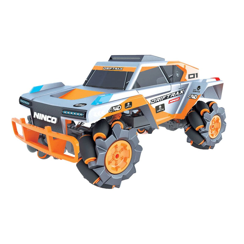 Laad de afbeelding in de Gallery-viewer, Ninco Rc Drift Trax Auto 34X18X15.8 Cm Grijs/Oranje
