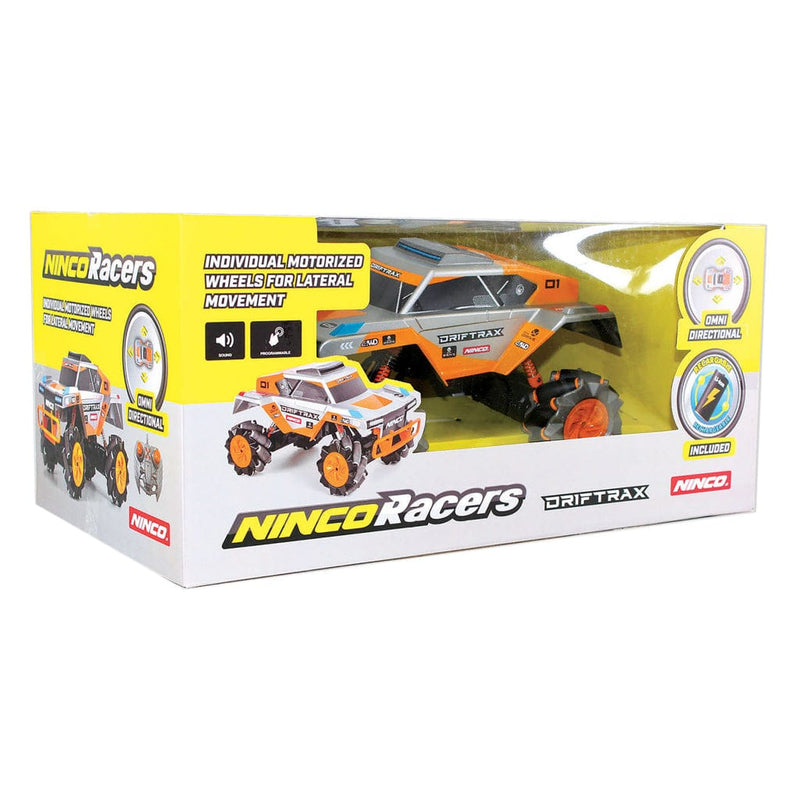 Laad de afbeelding in de Gallery-viewer, Ninco Rc Drift Trax Auto 34X18X15.8 Cm Grijs/Oranje
