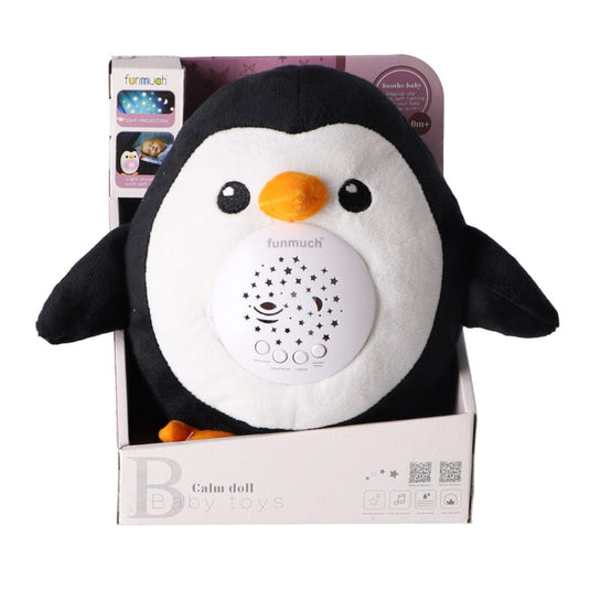 Overige Merken Knuffelprojector PinguÏN + Licht En Geluid