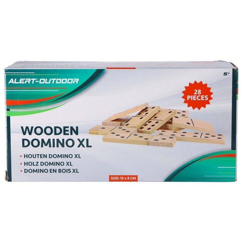 Laad de afbeelding in de Gallery-viewer, Alert Outdoor Houten Xl Domino 28-Delig
