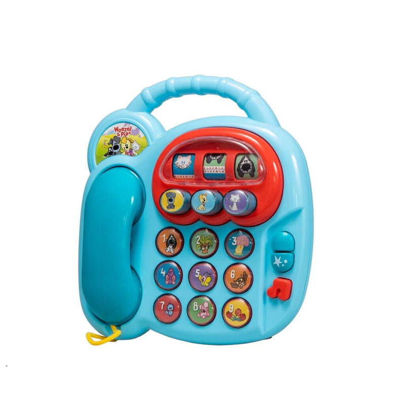 Laad de afbeelding in de Gallery-viewer, Woezel En Pip Rubo Toys Woezel En Pip Telefoon Met Geluid
