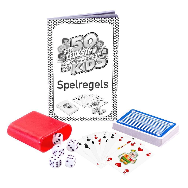 Laad de afbeelding in de Gallery-viewer, Clown Games Kids 50 Kaart&amp;Dobbel Spellen
