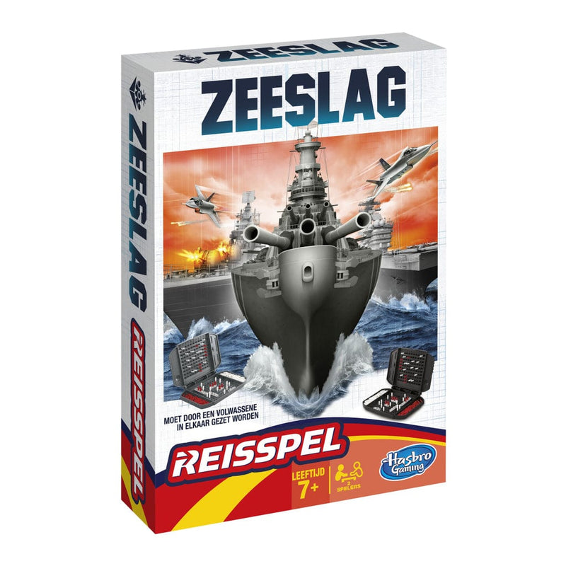 Laad de afbeelding in de Gallery-viewer, Hasbro Gaming Zeeslag Reisspel
