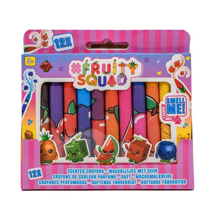 Fruitysquad Waskrijtjes Met Geur 12 Stuks