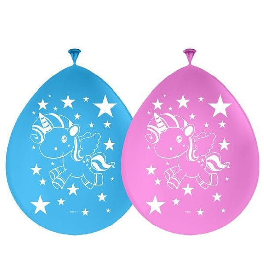 Folat Ballonnen Unicorn 8 Stuks