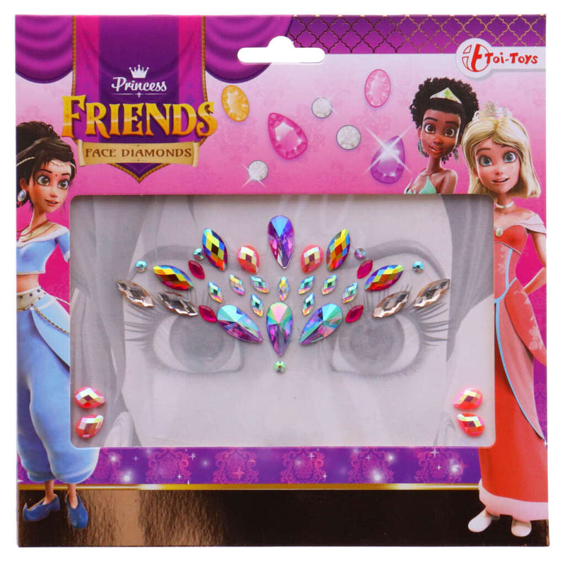 Laad de afbeelding in de Gallery-viewer, Princess Friends Gezichtsdiamanten Assorti
