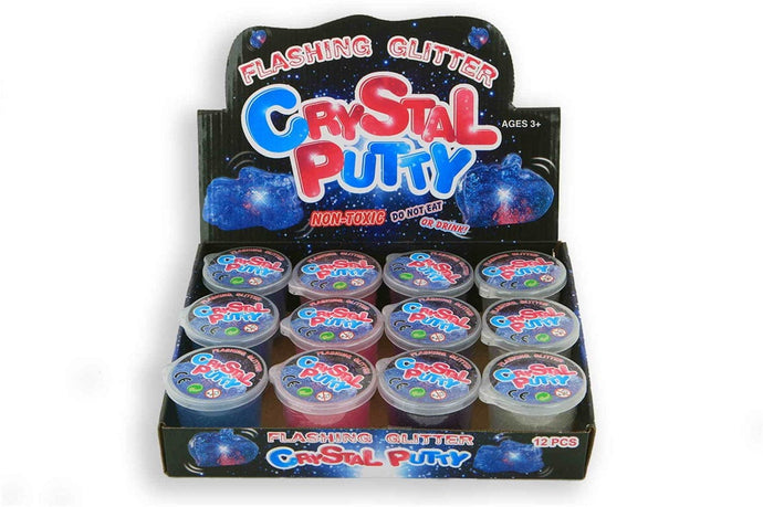 Slime/putty crystal met licht