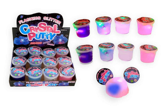 Slime/putty crystal met licht