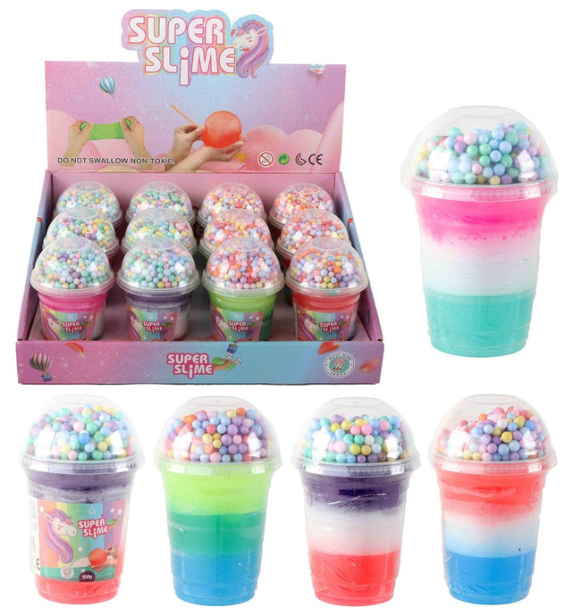 Slime / Putty met pixels unicorn 3 color 160 gram