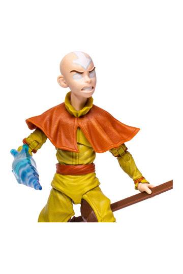 Laad de afbeelding in de Gallery-viewer, Avatar: The Last Airbender Actiefiguur Aang Avatar State (Goud Label) 18 cm
