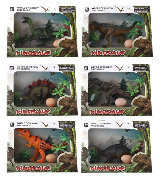 Dino met accessoires 4 dlg 6 assorti