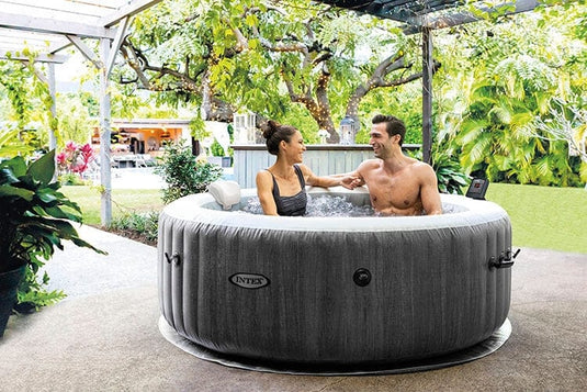 Intex Purespa Greywood Luxe Bubbel Spa