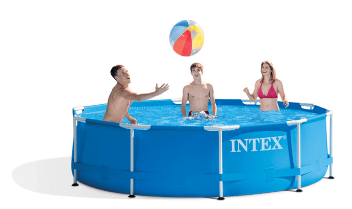 Intex Metal Frame Zwembad 305 X 76 Cm-Zonder Filterpomp