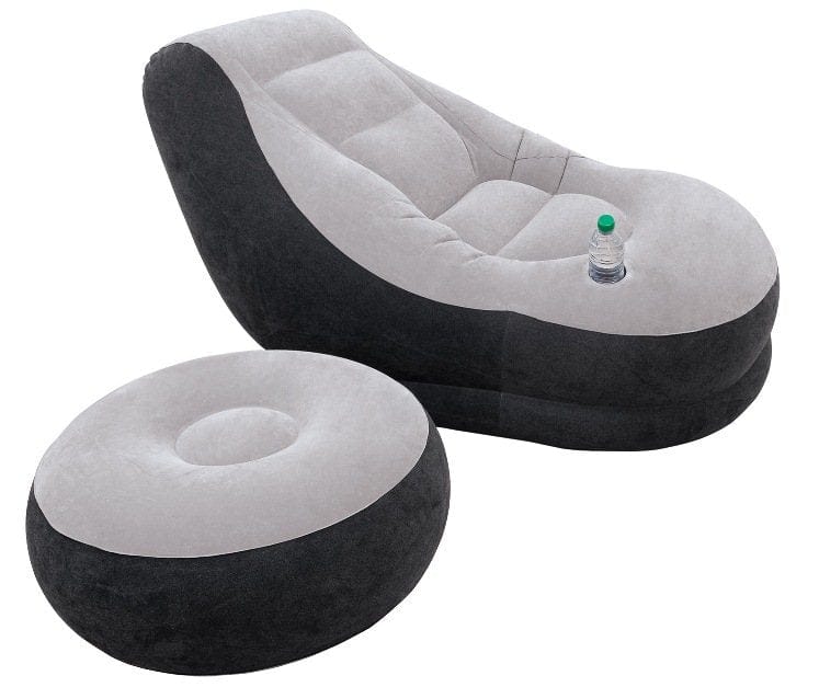 Laad de afbeelding in de Gallery-viewer, Intex Ultra Lounge Stoel Met Poef
